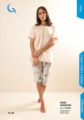 PIGIAMA PINOCCHIO DONNA M/M Z55055 Tellini S.R.L. Velkoobchodní oblečení